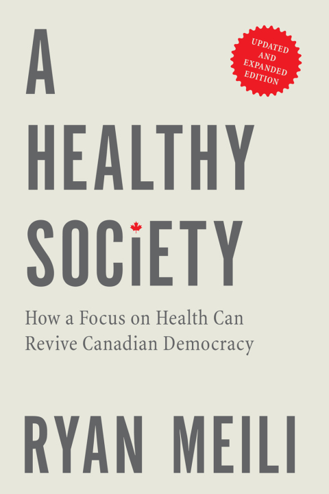 Cover image for book A Healthy Society, Updated and Expanded Edition