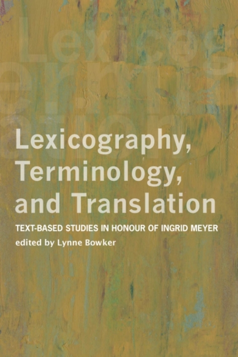 Cover image for book Lexicography, Terminology, and Translation