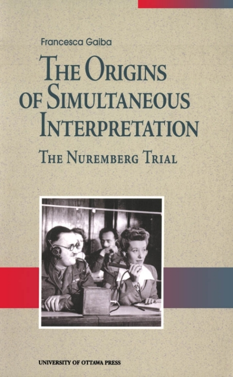 Cover image for book The Origins of Simultaneous Interpretation
