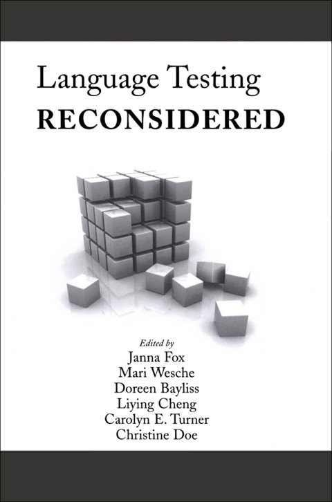 Cover image for book Language Testing Reconsidered