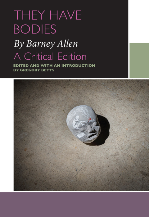Cover image for book They Have Bodies, by Barney Allen
