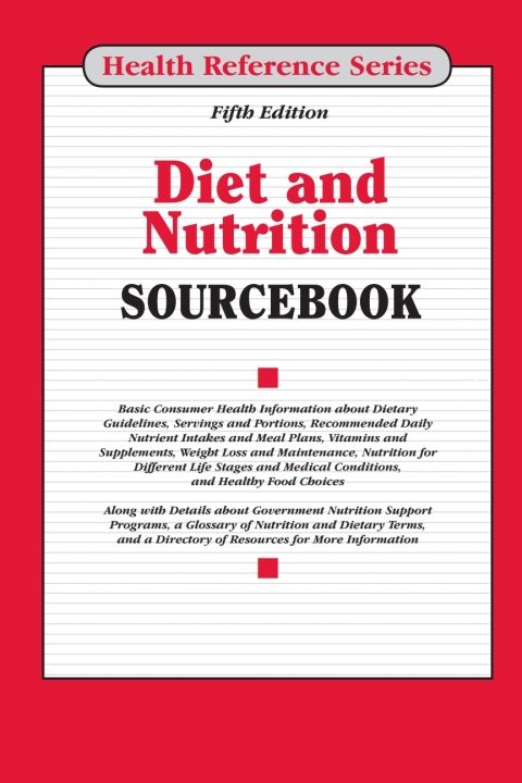 Cover image for book Diet and Nutrition Sourcebook