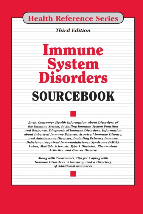 Cover image for book Immune System Disorders Sourcebook