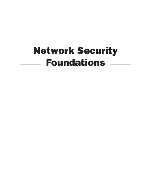 Cover image for book Network Security Foundations