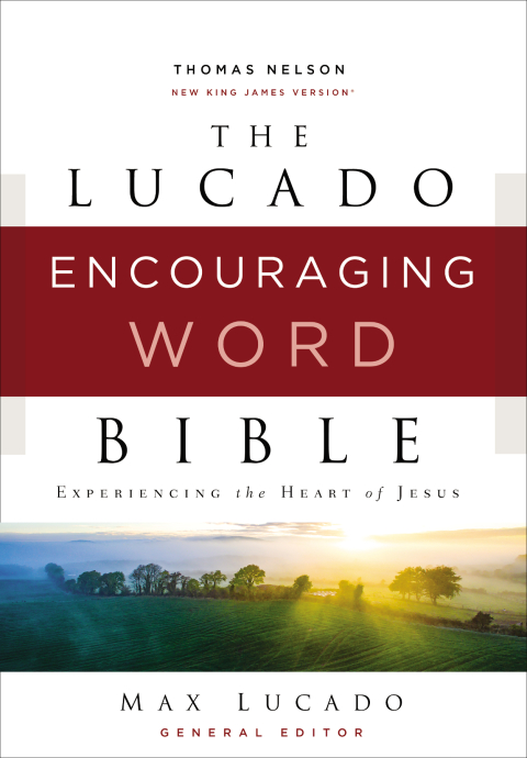 Cover image for book NKJV, Lucado Encouraging Word Bible