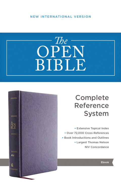 Cover image for book The NIV, Open Bible