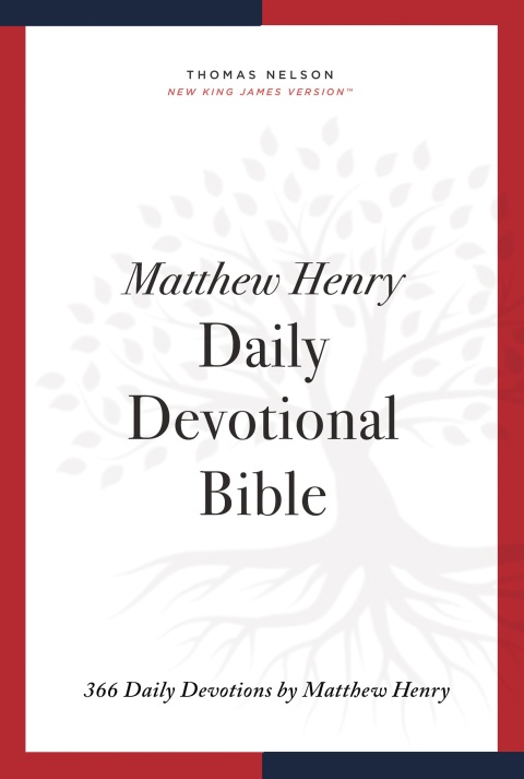 Cover image for book NKJV, Matthew Henry Daily Devotional Bible