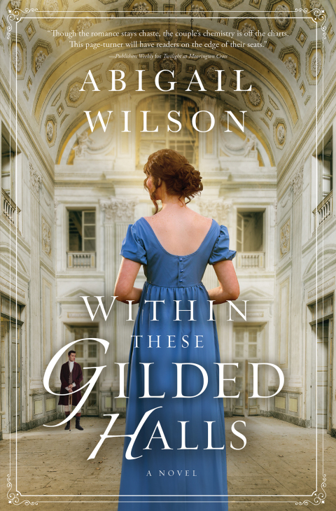 Cover image for book Within These Gilded Halls