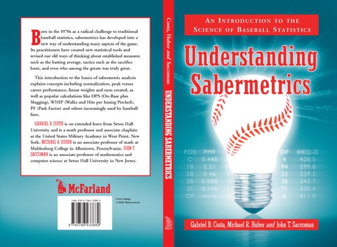 Cover image for book Understanding Sabermetrics: An Introduction to the Science of Baseball Statistics