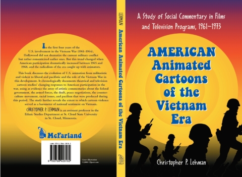 Cover image for book American Animated Cartoons of the Vietnam Era