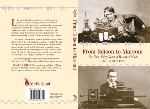 Cover image for book From Edison to Marconi