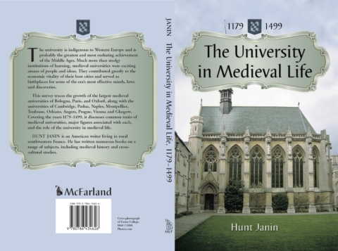 Cover image for book The University in Medieval Life, 1179-1499
