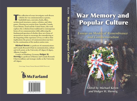 Cover image for book War Memory and Popular Culture: Essays on Modes of Remembrance and Commemoration