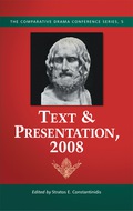 Text & Presentation, 2008 - Stratos E. Constantinidis