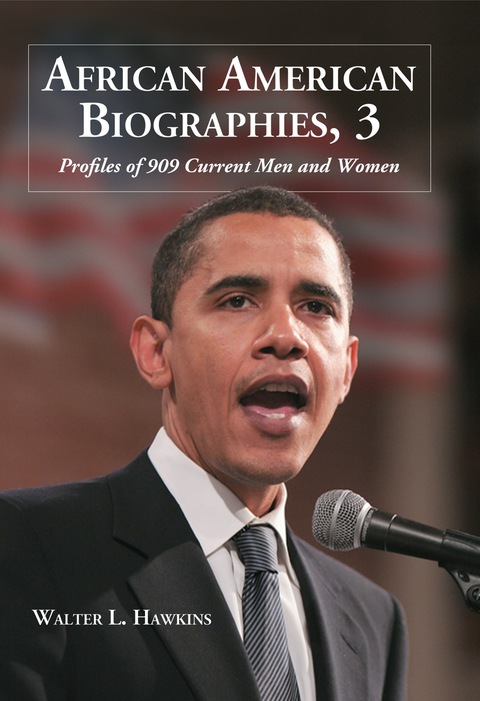 Cover image for book African American Biographies, 3: Profiles of 909 Current Men and Women
