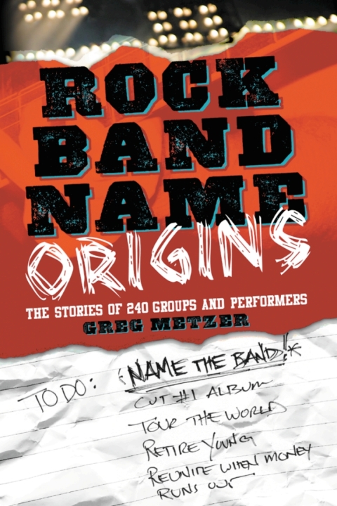 Cover image for book Rock Band Name Origins