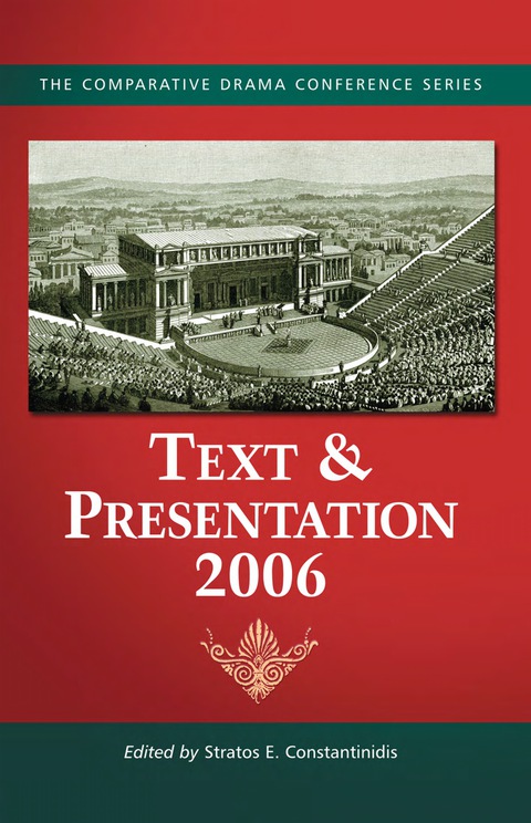 Cover image for book Text & Presentation, 2006