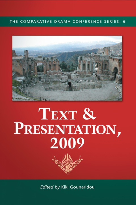 Cover image for book Text & Presentation, 2009