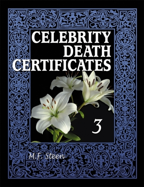 Cover image for book Celebrity Death Certificates 3