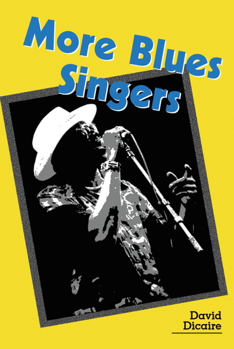 Cover image for book More Blues Singers