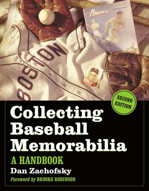 Cover image for book Collecting Baseball Memorabilia: A Handbook, 2d ed.