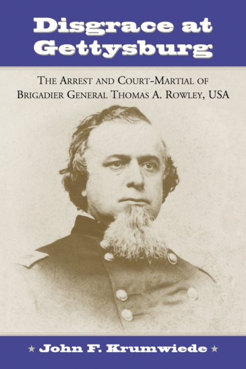 Cover image for book Disgrace at Gettysburg