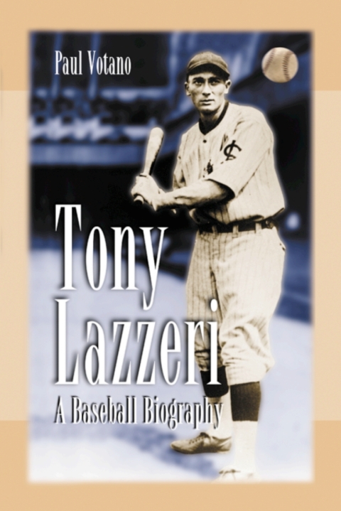 Cover image for book Tony Lazzeri
