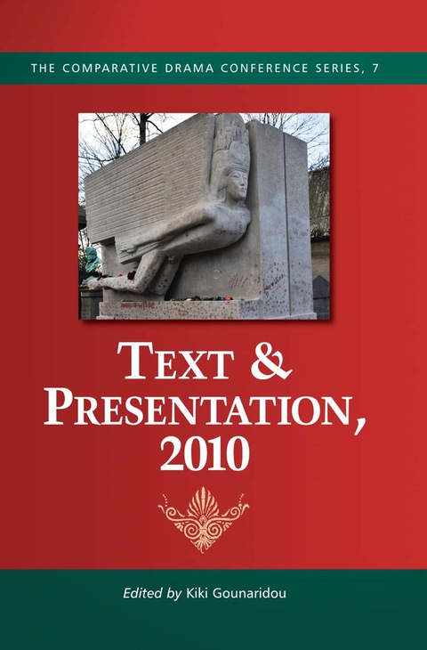 Cover image for book Text & Presentation, 2010