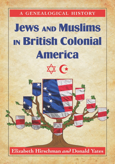 Cover image for book Jews and Muslims in British Colonial America: A Genealogical History