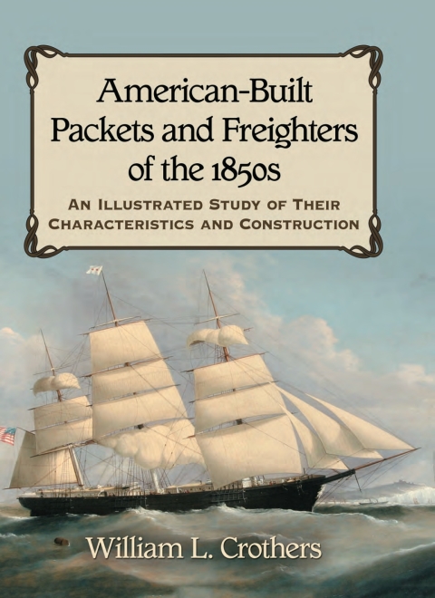 Cover image for book American-Built Packets and Freighters of the 1850s