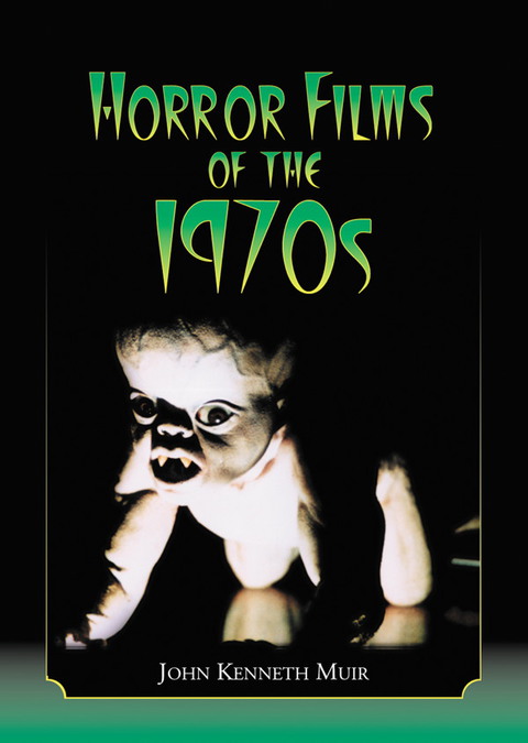 Cover image for book Horror Films of the 1970s