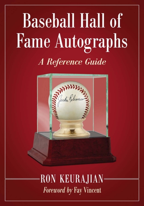 Cover image for book Baseball Hall of Fame Autographs