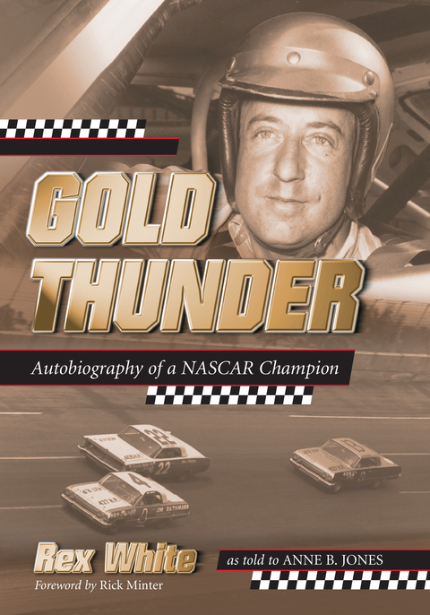 Cover image for book Gold Thunder: Autobiography of a NASCAR Champion