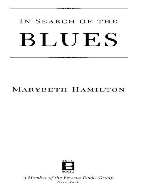 Cover image for book In Search of the Blues