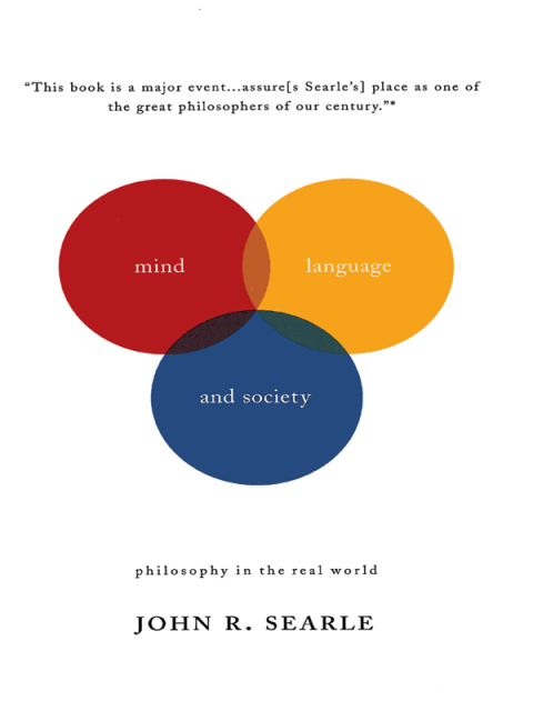 Cover image for book Mind, Language And Society