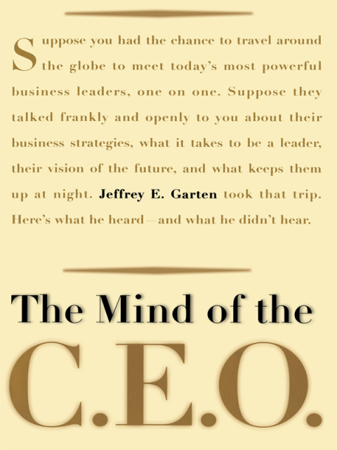 Cover image for book The Mind Of The CEO