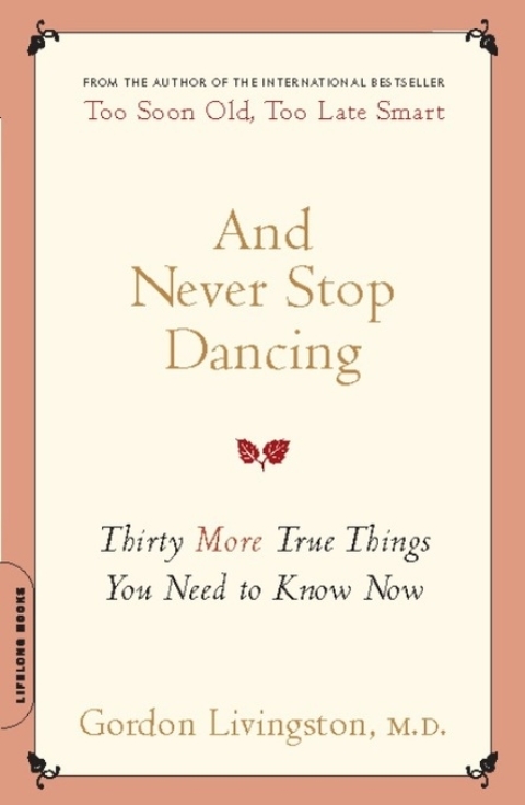 Cover image for book And Never Stop Dancing