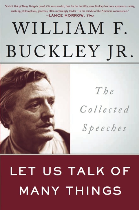 Cover image for book Let Us Talk of Many Things