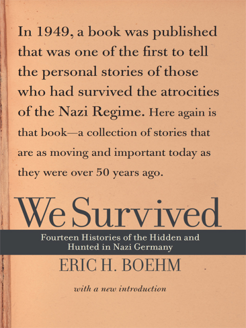 Cover image for book We Survived