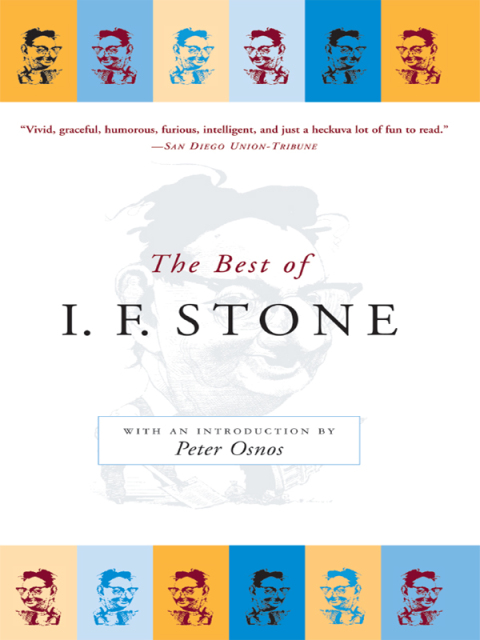Cover image for book The Best of I.F. Stone