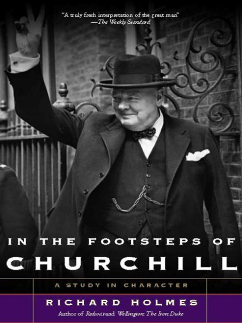 Cover image for book In The Footsteps of Churchill