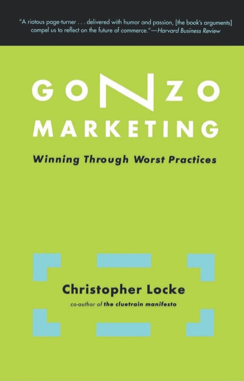 Cover image for book Gonzo Marketing