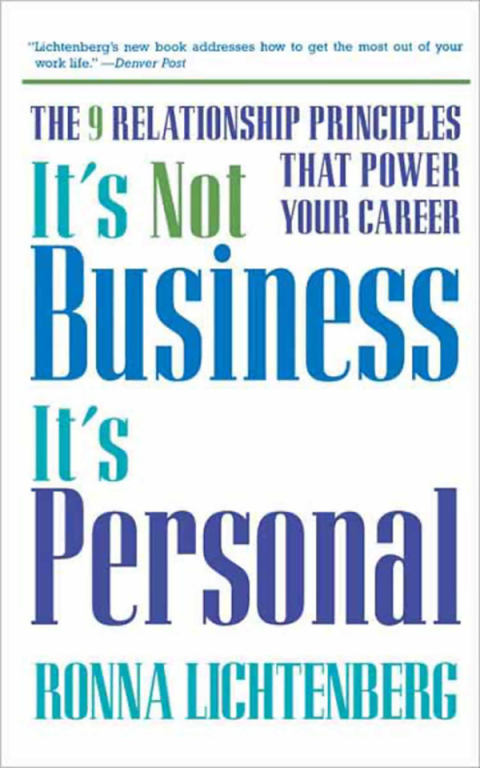 Cover image for book It's Not Business, It's Personal