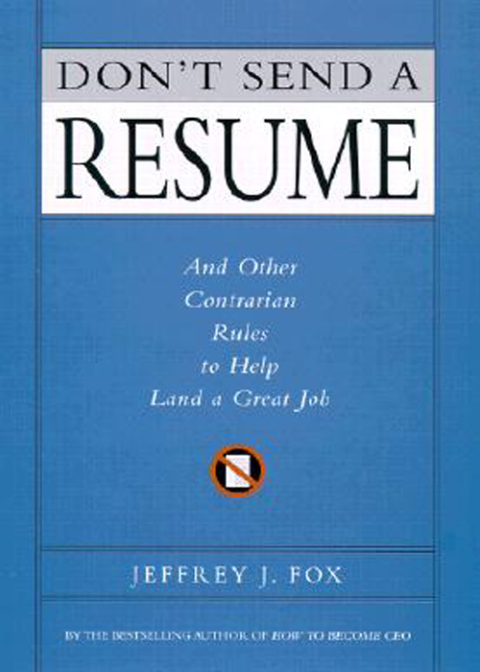 Cover image for book Don't Send a Resume