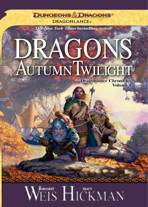Cover image for book Dragons of Autumn Twilight