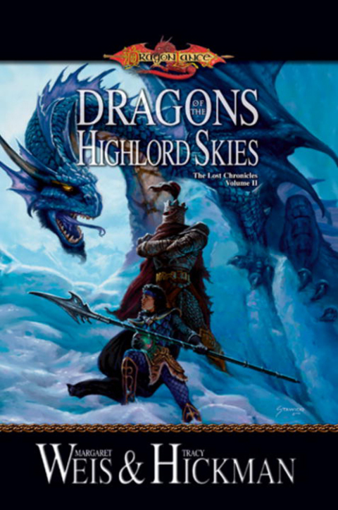 Cover image for book Dragons of the Highlord Skies