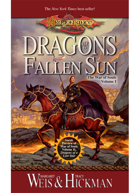 Cover image for book Dragons of a Fallen Sun