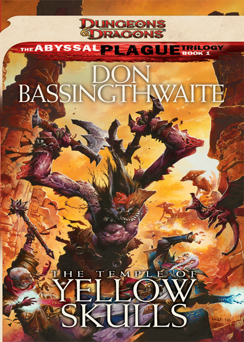 Cover image for book The Temple of Yellow Skulls
