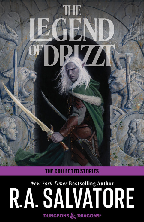Cover image for book The Collected Stories: The Legend of Drizzt