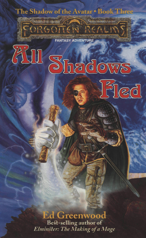 Cover image for book All Shadows Fled